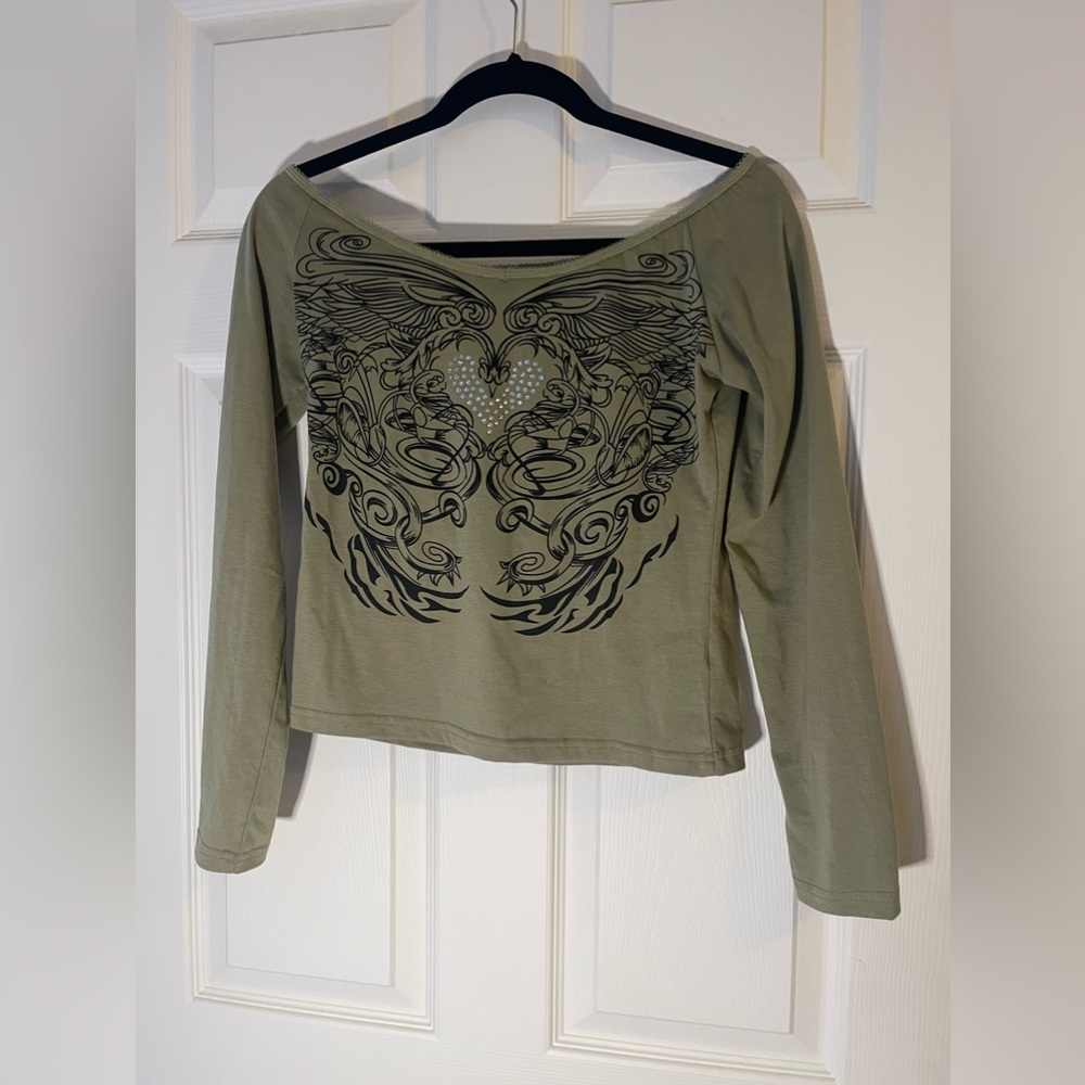 Teens vintage crop top